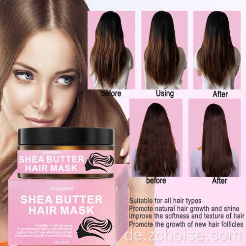 Frauen Sheabutter Haarbehandlung Haarcreme